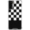 Checkerboard Split Galaxy S21 FE Clear Case